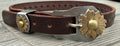 Sunflower dog collar
