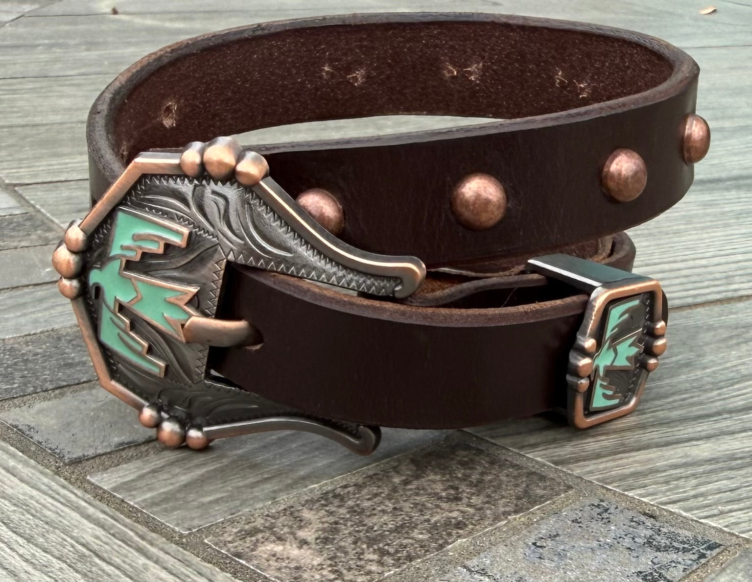 Thunderbird dog collar