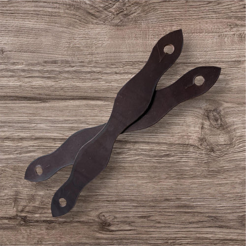 Leather Slobber straps for Mecate reins