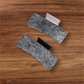 Cowhide claw hair clip western clip