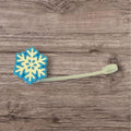 Snowflake Straw Topper Cover: Winter Tumbler Accessories