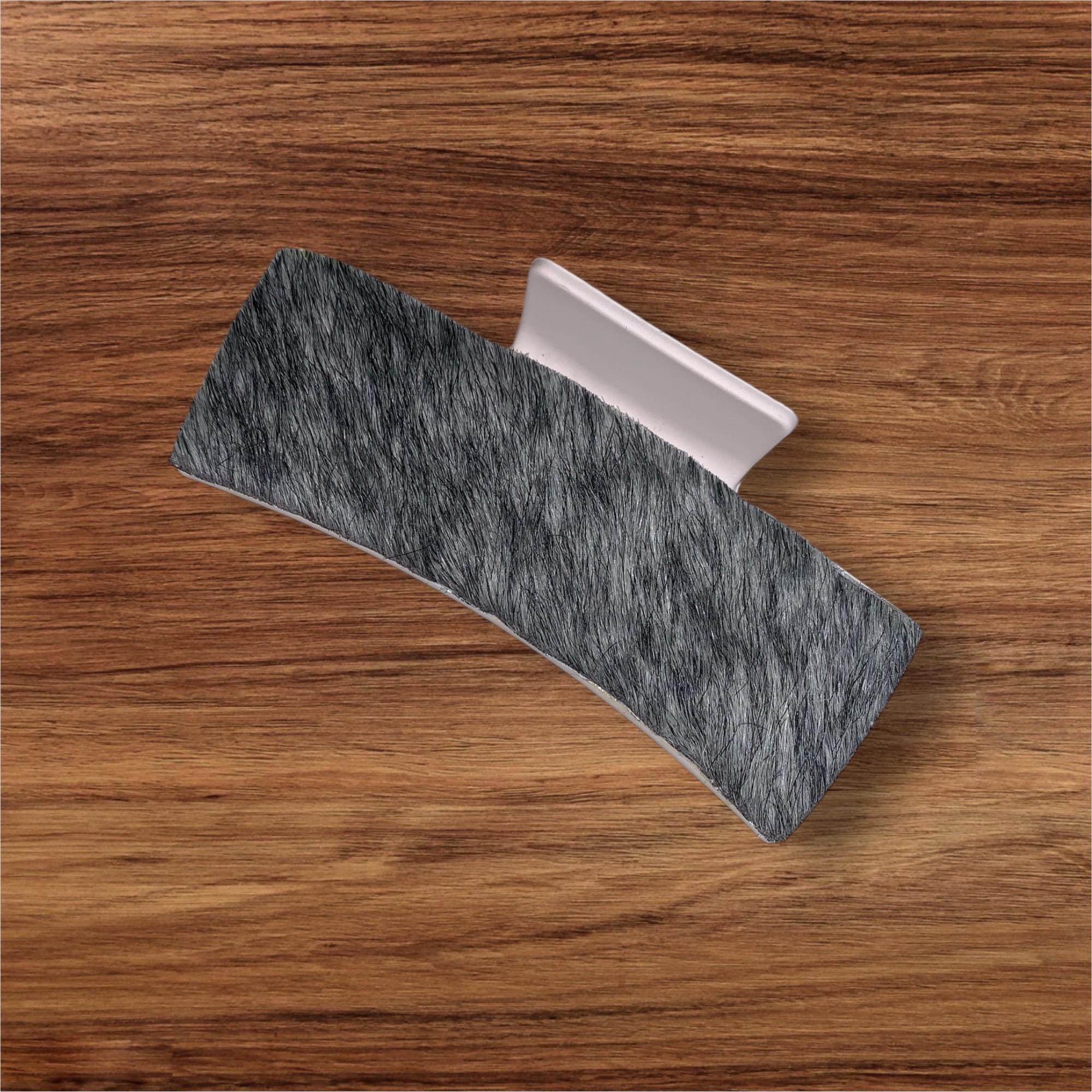 Cowhide claw hair clip western clip