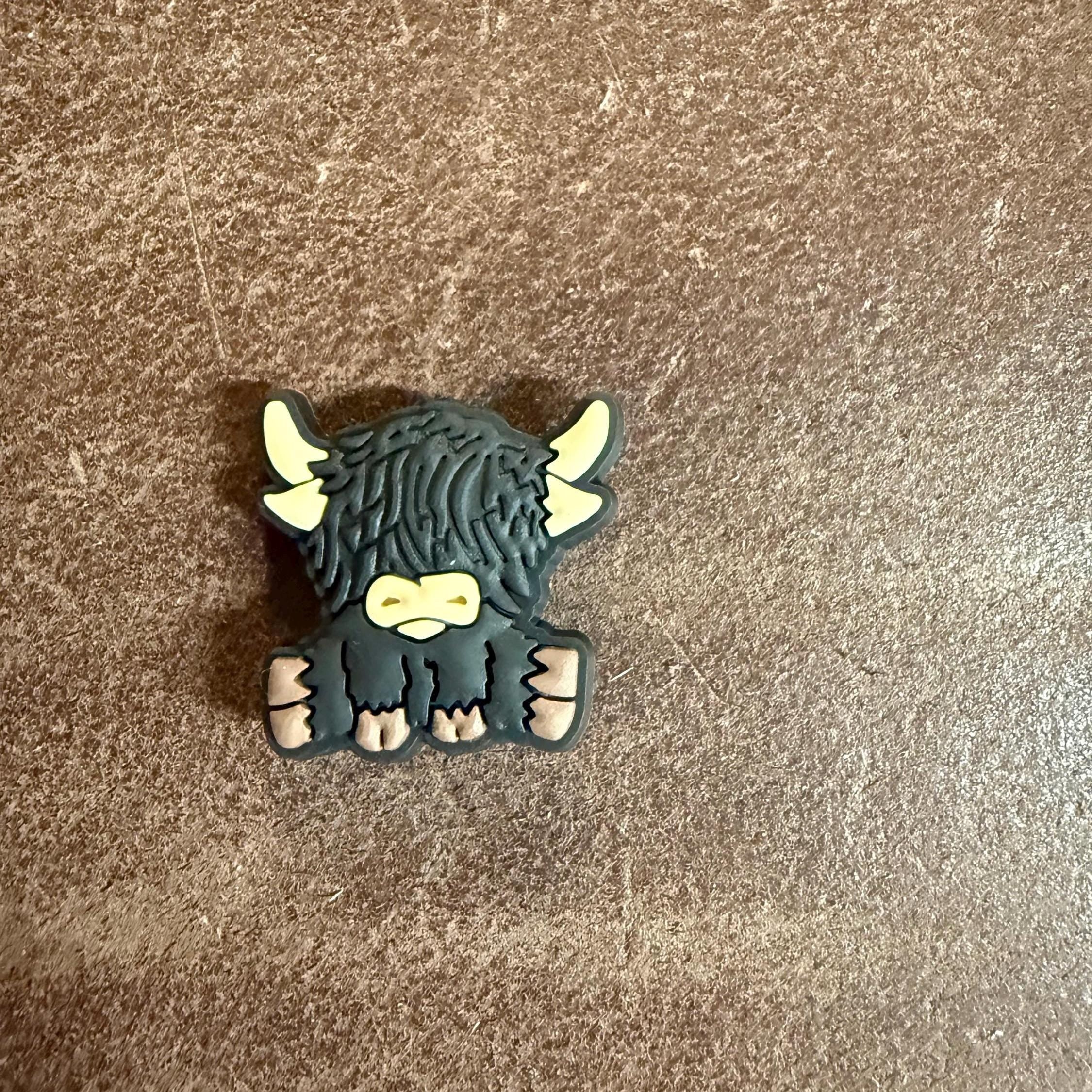Highland Cow Shoe Charm | Clog Accessory